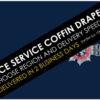 Police Service coffin drapes from MrFlag