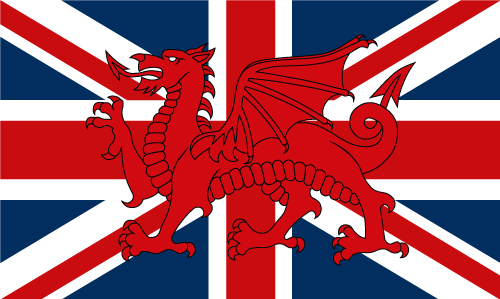 Wales UK flag from MrFlag