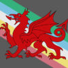 visually safe disability pride wales flag