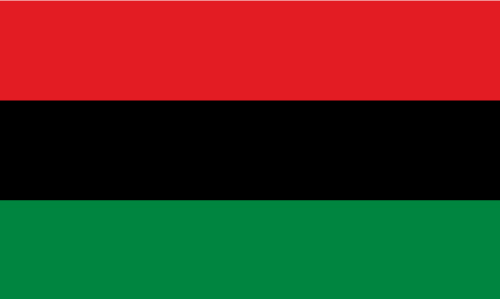 Pan African flag by mrflag
