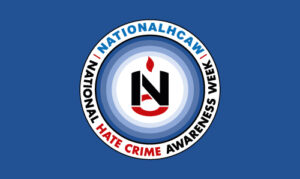 national hate crime awareness week flag