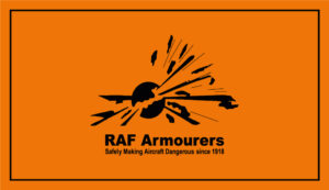 RAF Armourers Coffin Drape