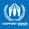 I support UNHCR flag